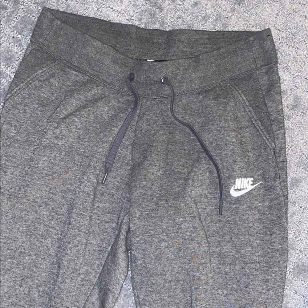 Dark grey Nike joggers women small